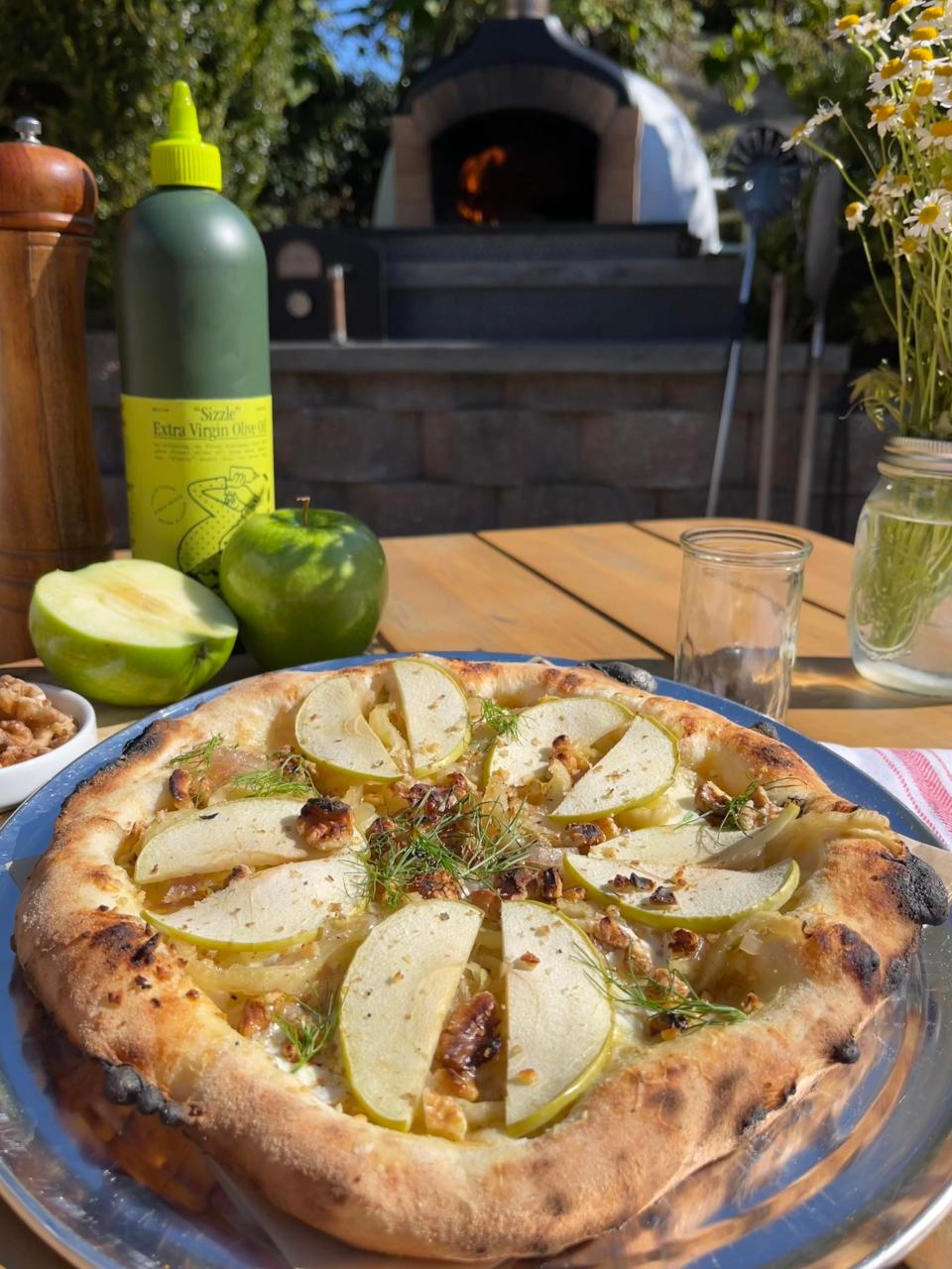 Toms River resident Sean Duffield's "The Chance Seedling" pizza pie.