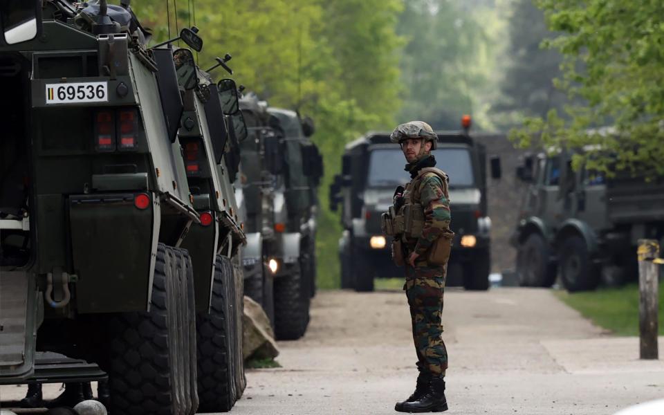 Security forces searching for Jurgen Conings, who escaped from his unit in Belgium with heavy weapons, in a forest in Limburg - Anadolu Agency 