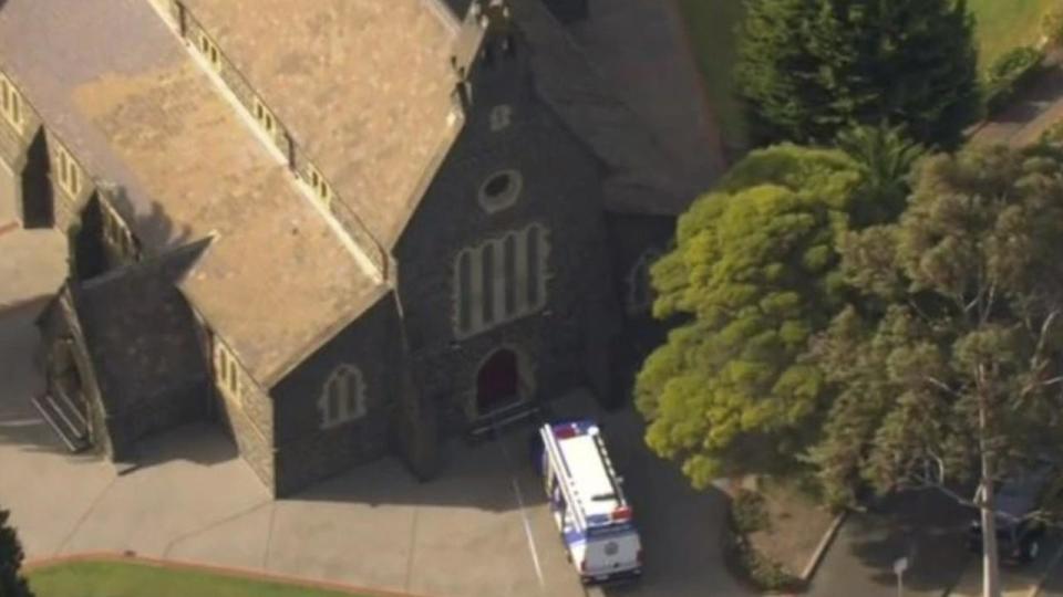 Investigators are treating the death as suspicious. Picture: Nine News