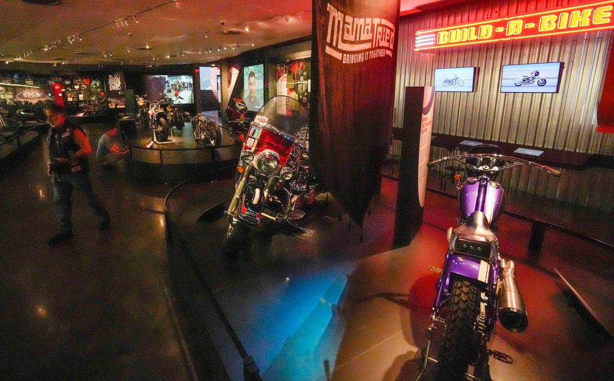 The Mama Tried exhibit is one of the newest additions to the Harley-Davidson Museum located at 400 W. Canal St., Milwaukee.