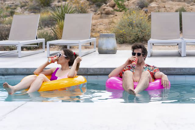 Jessica Perez/Hulu Cristin Milioti and Andy Samberg in 'Palm Springs'