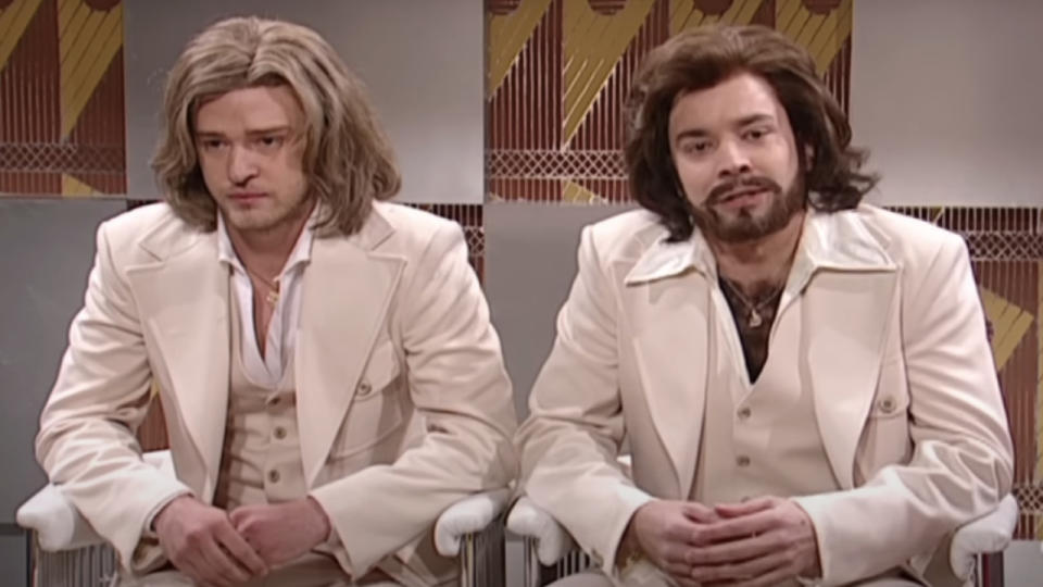 Justin Timberlake and Jimmy Fallon on SNL