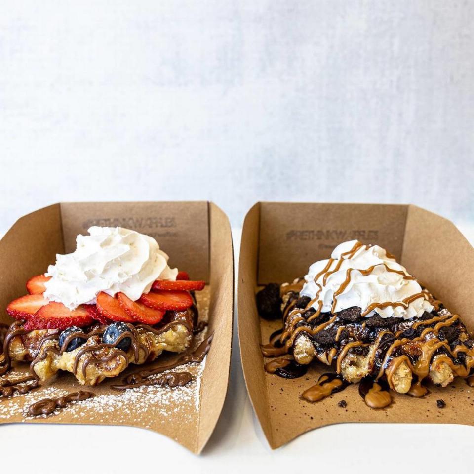 Sweet Crunch offers sweet, savory and build-your-own waffles.