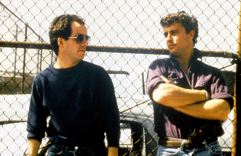 Police federale Los Angeles To live and die in LA 1985 Real  William Friedkin William Petersen John Pankow. Collection Christophel © SLM Production Group / New Century Productions