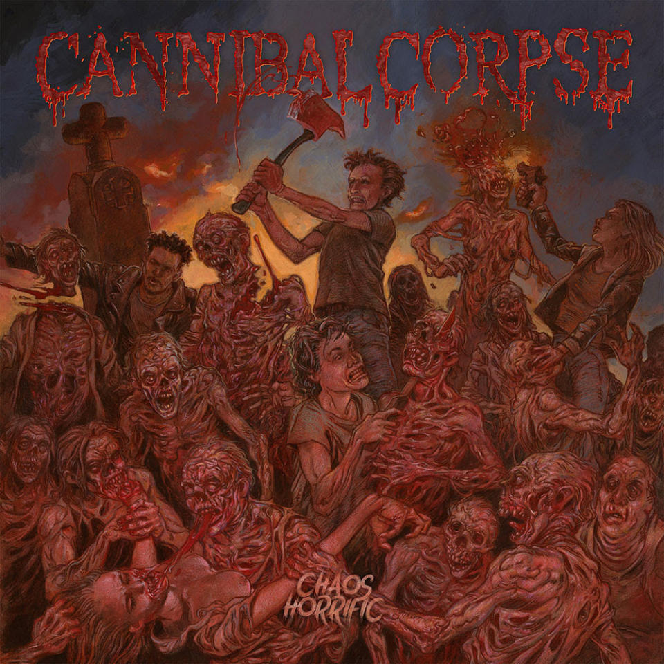 cannibal corpse chaos horrific artwork best metal albums of 2023