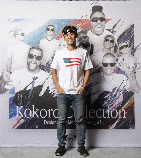 超級鐵人謝昇諺著用OAKLEY THE KOKORO COLLECTION – RADARLOCK。官方提供