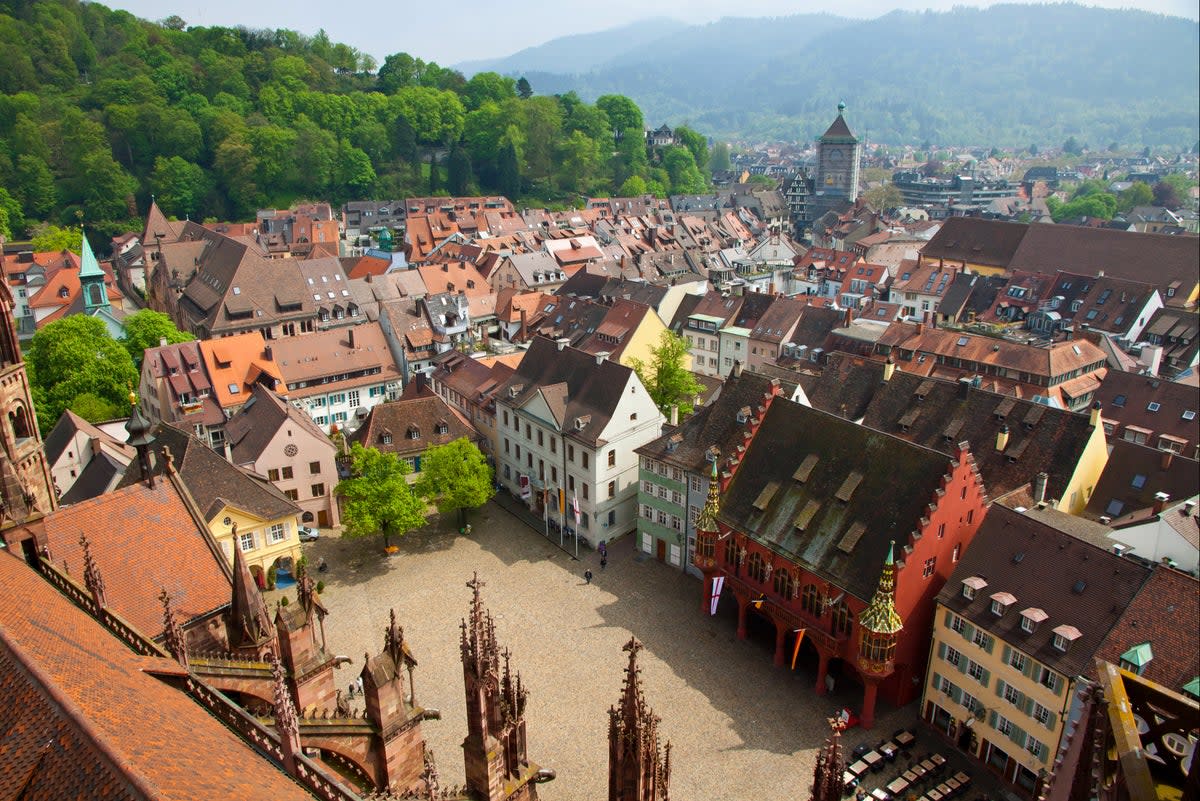 Sunny, charming Freiburg in south-west Germany  (Getty Images/iStockphoto)