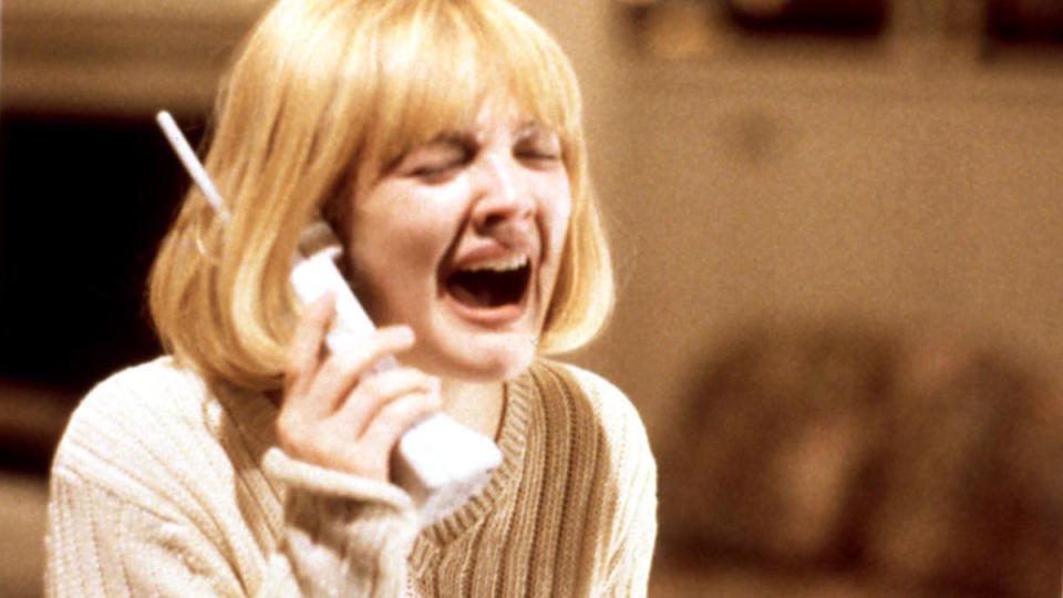 Drew Barrymore switched places on Scream