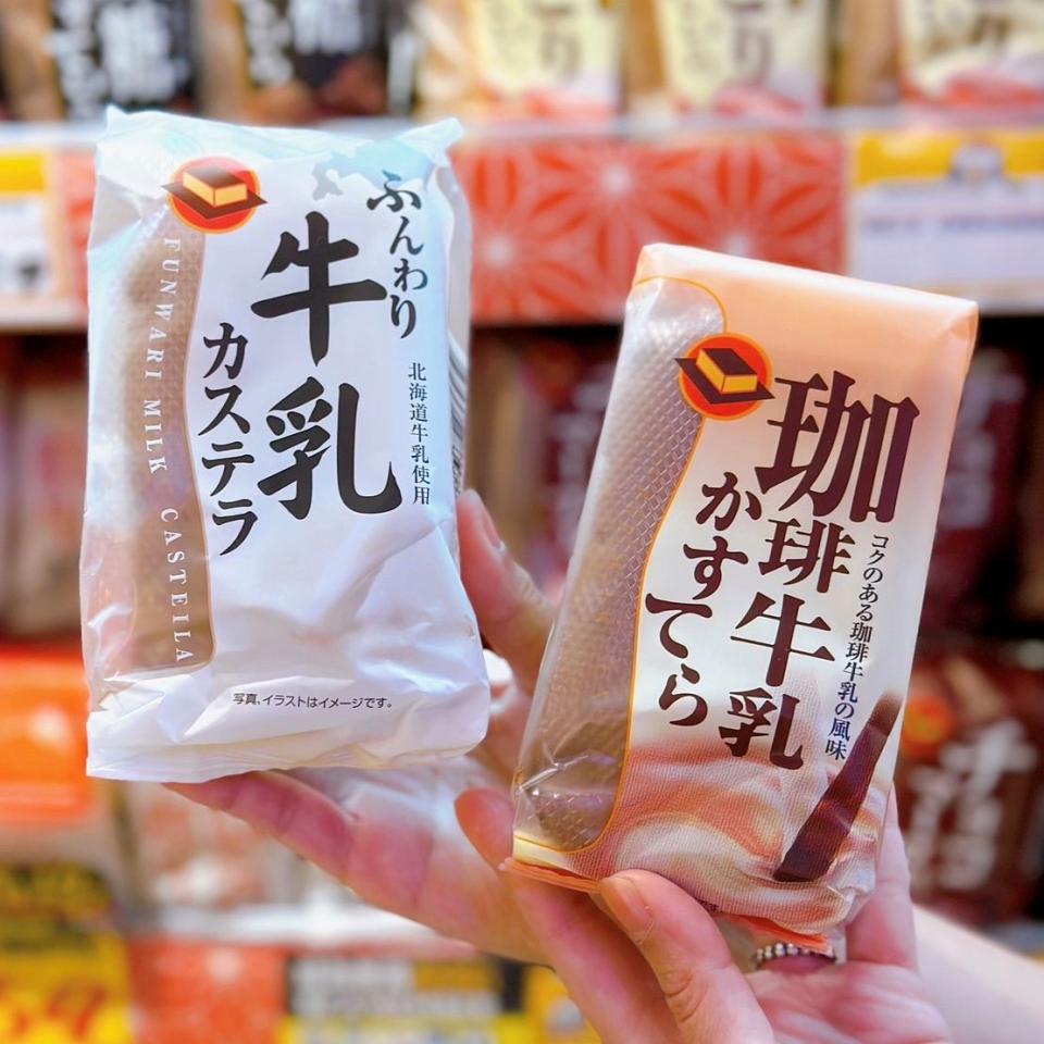 唐吉訶德「日本零食」TOP12 甜蜜工廠長崎蛋糕 圖片來源：LOOKin編輯拍攝