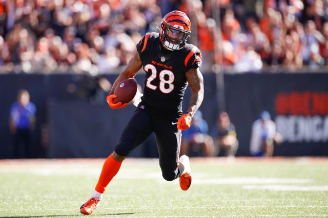 Bengals running back Joe Mixon ruled out for rest of game versus Steelers