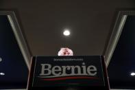 Democratic U.S. presidential candidate Senator Bernie Sanders hosts a climate rally in Iowa City