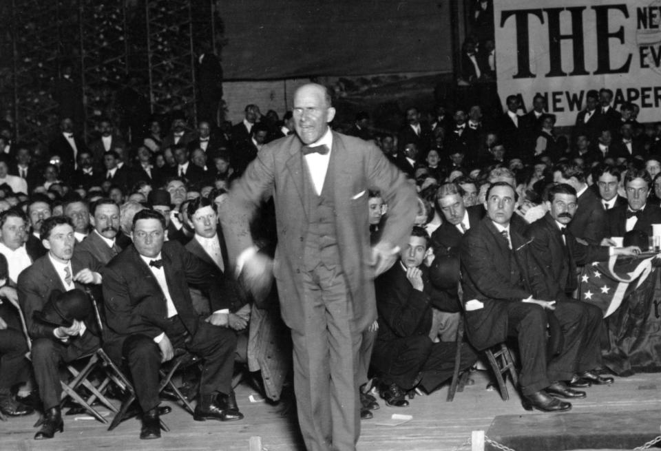 Eugene Debs  of the Socialist Party of the USA made five bids for the US presidency  (Getty Images)