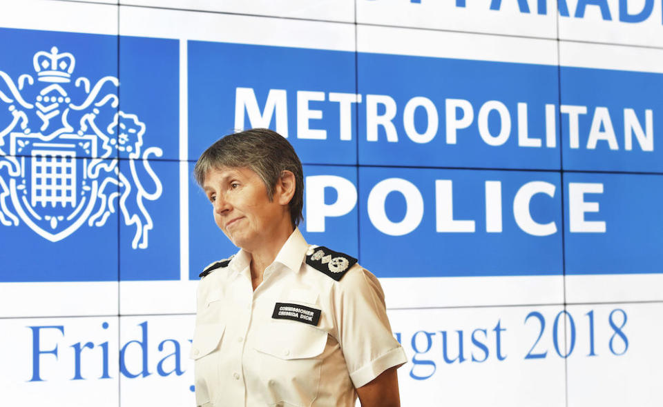 Ms Dick said the tide is turning against violent crime (Picture: PA)