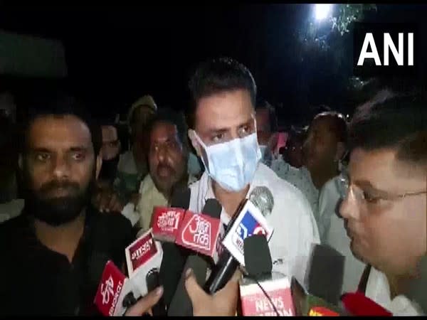 Congress leader Sachin Pilot speaking to media on Wednesday. (Photo/ANI)