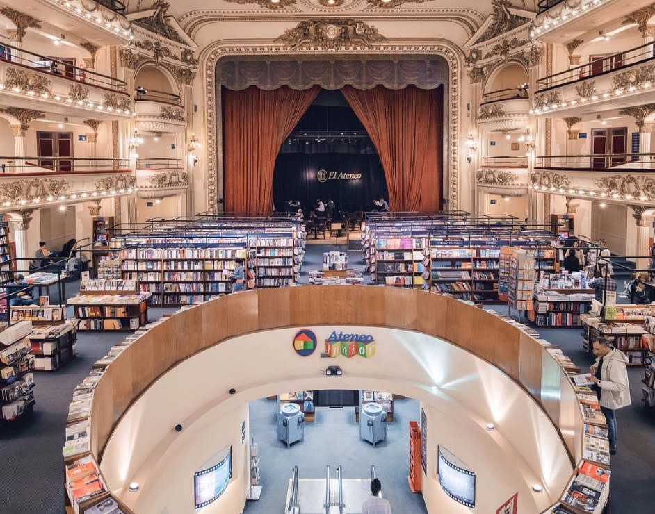 This theater-turned-bookstore is our next travel destination