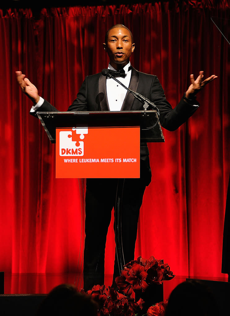 Pharrell DKMS Gala