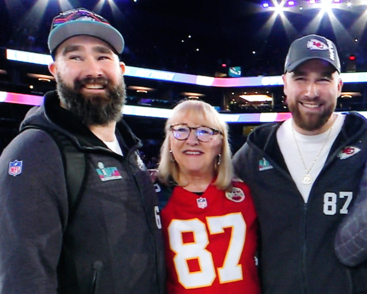 Donna Kelce reveals game day outfit ahead of sons' Super Bowl showdown