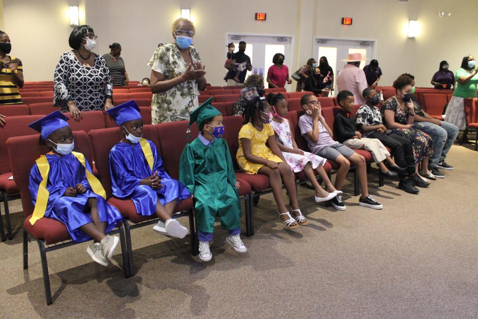 Children were the guests of honor Sunday at First Missionary Baptist Church during a service celebrating National Children's Day.