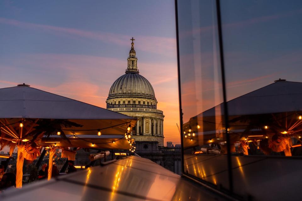 Madison rooftop restaurant in St Paul’s (Madison)