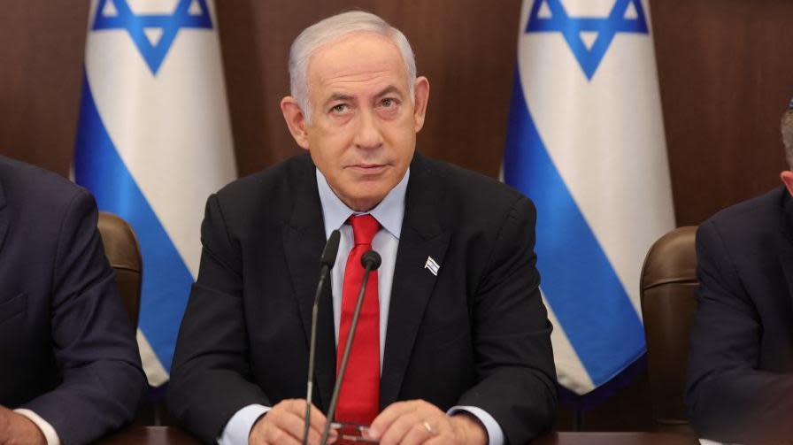 El primer ministro de Israel, Benjamin Netanyahu