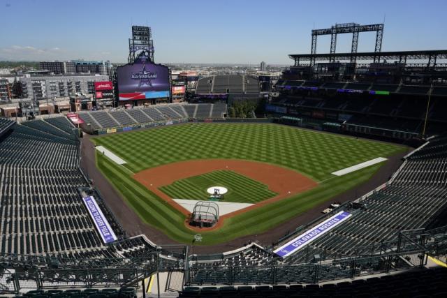 First MLB All-star game in Denver