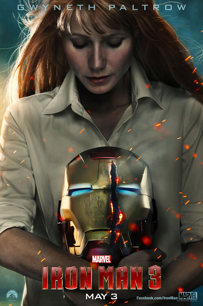 Gwyneth Paltrow as Pepper Potts in Marvel Studios' "Iron Man 3" - 2013