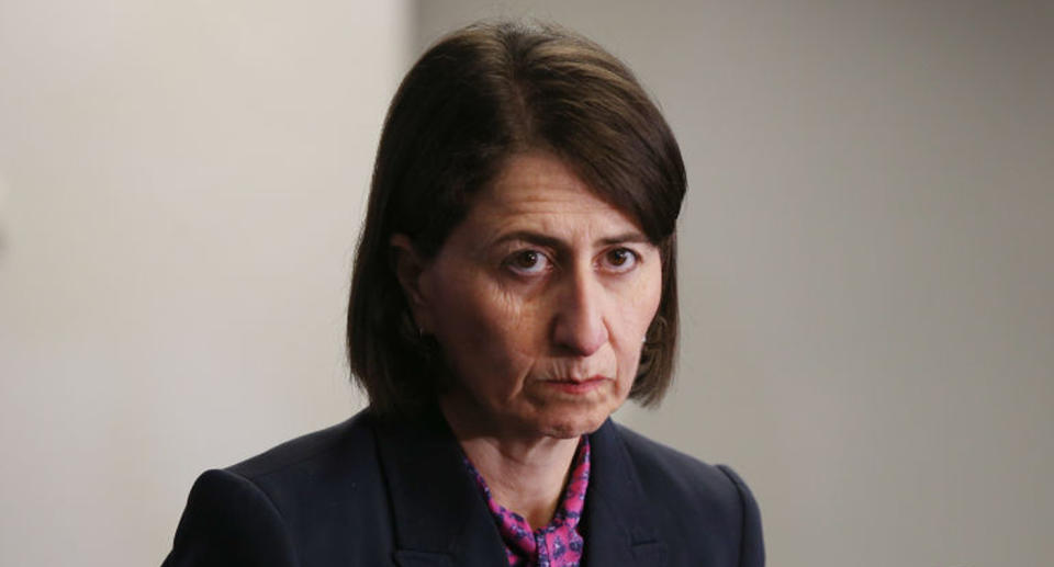 Gladys Berejiklian will be hoping the virus has not seeded in the community following the apparent leak. Source: Getty