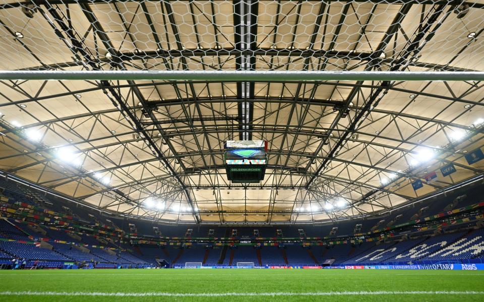 Inside the Arena AufSchalke in Gelsenkirchen