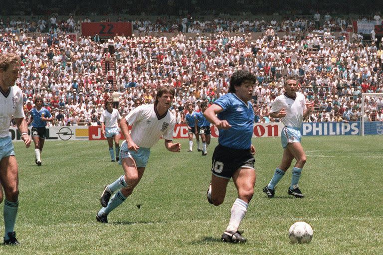 Se cumplió un nuevo aniversario del gol de Diego Armando Maradona a Inglaterra