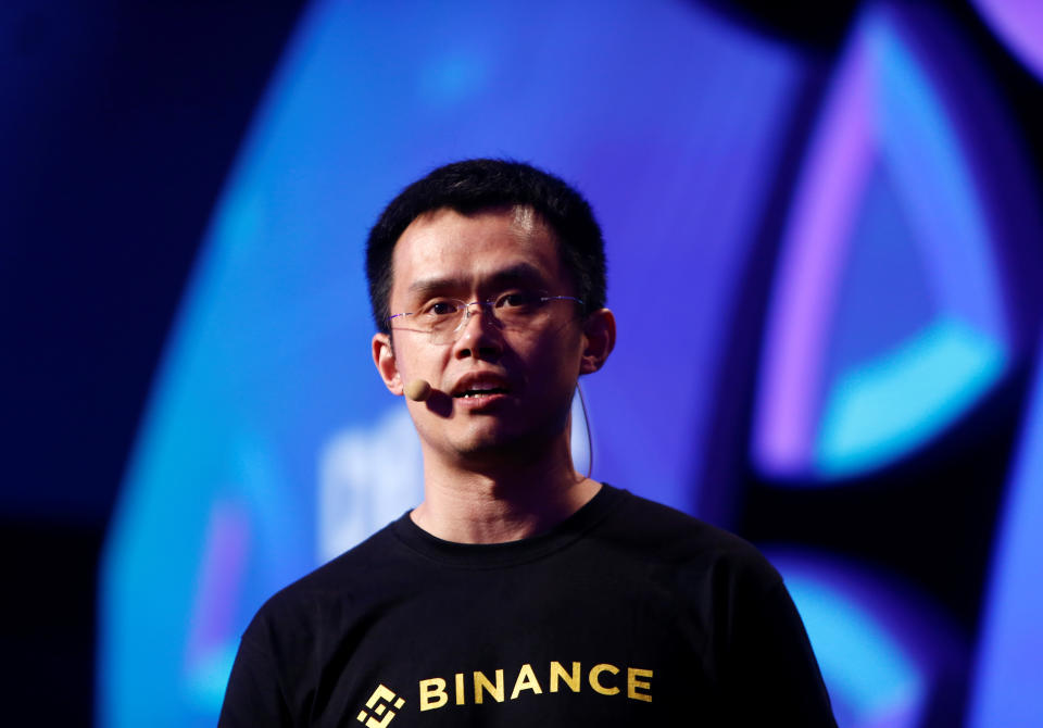 Binance US unit may raise ‘couple hundred’ million in funding, CEO Changpeng “CZ” Zhao said. (FILE PHOTO: REUTERS/Darrin Zammit Lupi)