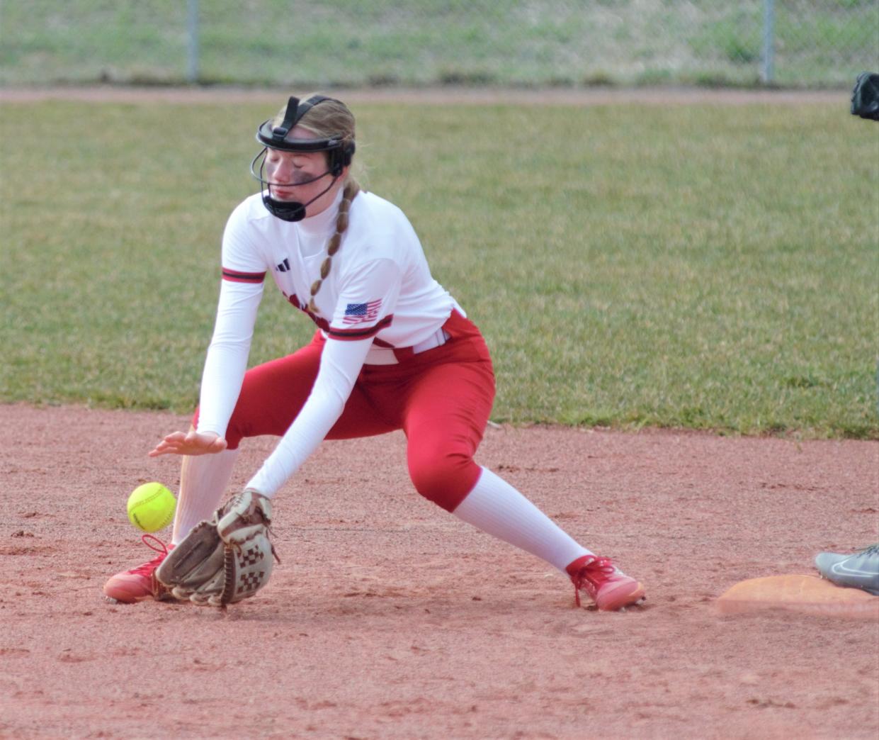 Freshman Mady Peppin earned first team All-SVC honors for her efforts in 2024.