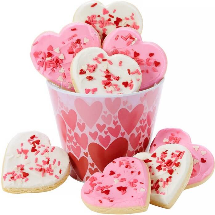 <p><a href="https://cookiebouquets.com/product/bucket-of-heart-cookies/?gclid=CjwKCAiAk--dBhABEiwAchIwkQZsNFNsAroqXOceb4EPz2z3NQfHbLH9nTJNVjs_JSdVf6eEK0UsyRoCB4EQAvD_BwE" rel="nofollow noopener" target="_blank" data-ylk="slk:Shop Now;elm:context_link;itc:0;sec:content-canvas" class="link ">Shop Now</a></p><p>Bucket of Heart Cookies</p><p>cookiebouquets.com</p><p>$29.95</p>