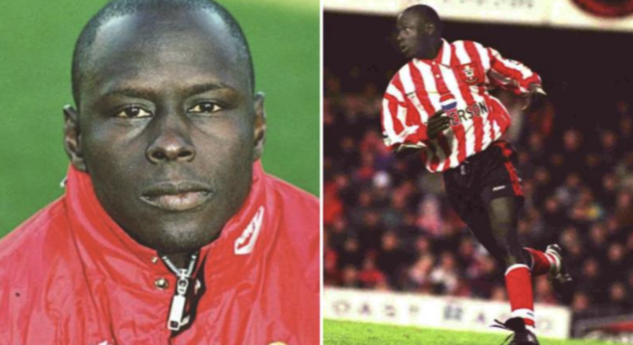 La única oportunidad que tuvo Ali Dia de jugar como profesional en el Southampton de la Premier League. Será recordado por siempre como 