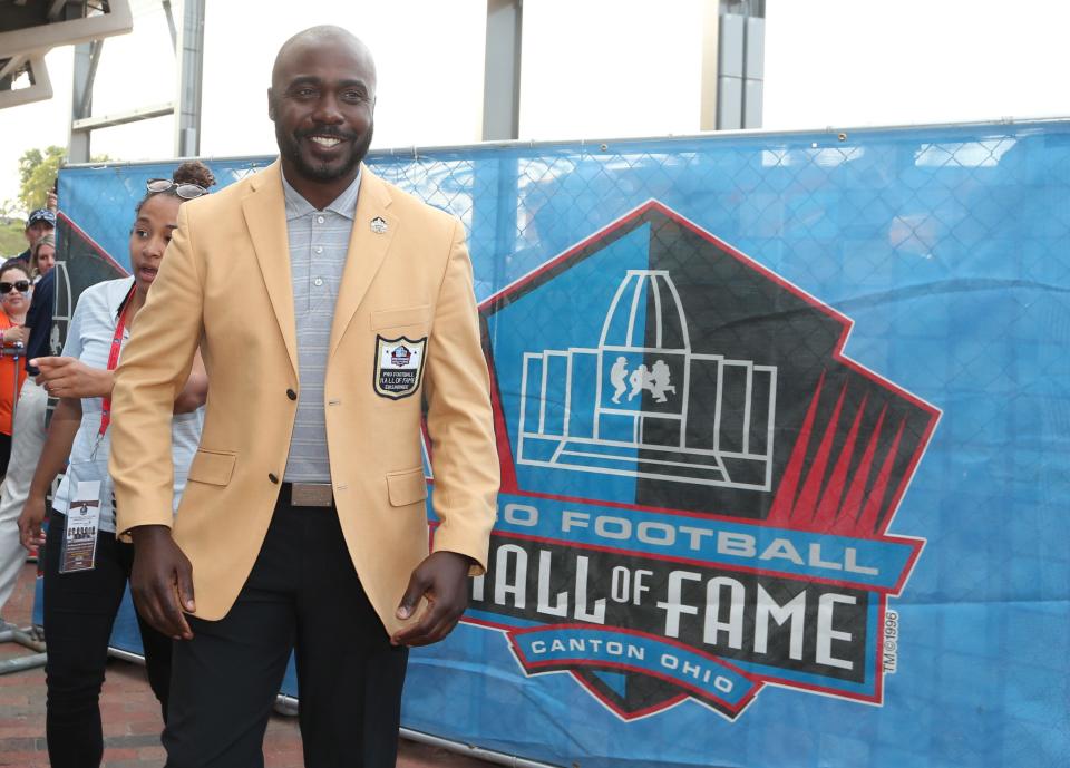 Hall of Fame running back Marshall Faulk, while working at the NFL Network, was accused of sexual harassment in 2017.