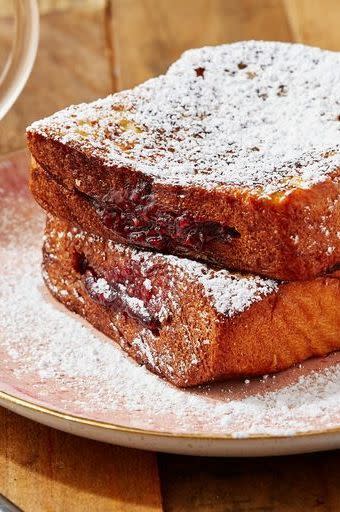 Jam Doughnut French Toast