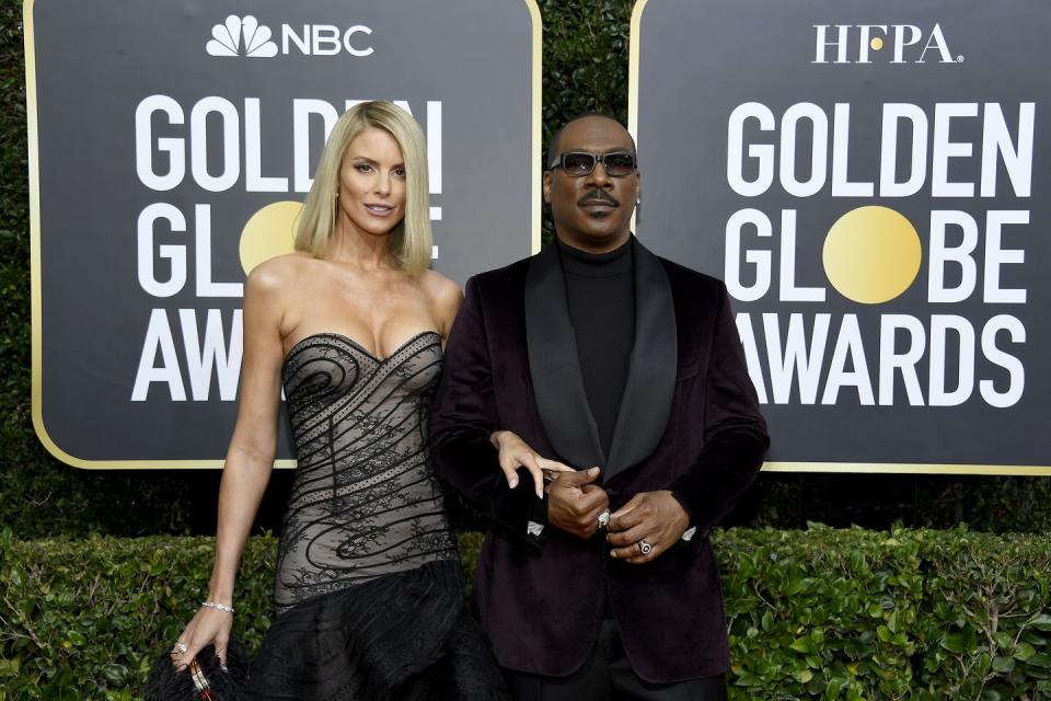 Eddie Murphy and Paige Butcher, 18 years