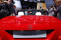 In celebration of the 60th anniversary of the SL badge, Mercedes-Benz has unveiled an all-new 2013 Mercedes-Benz SL. Visually the car takes styling cues not only from the famed 300 SL with the gaping front grill, but also from the 560 SL from the late 90s with its more slender profile. That trimmer sheet metal is accompanied by a hefty 250 lbs weight loss, thanks to an all-aluminum body. Two different powerplants will initially be offered: a 435-horsepower V-8 in the SL 500 trim and a 306-horsepower V-6 with the SL 350.