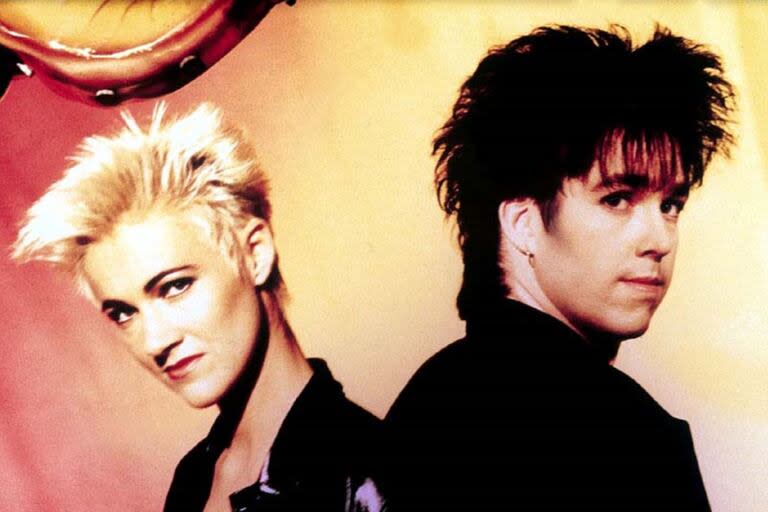 La formación original de Roxette, el dúo más popular de Suecia