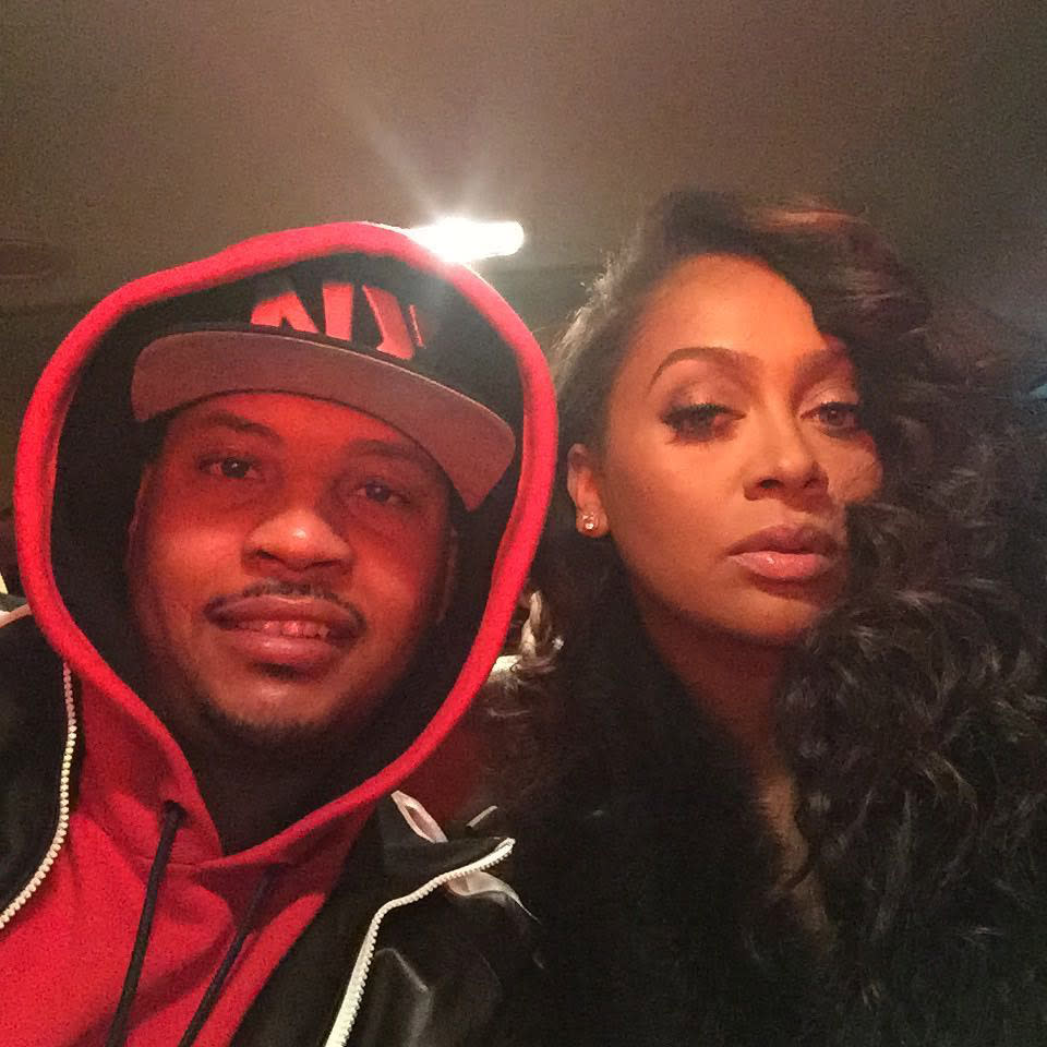 Carmelo Anthony Wishes a Happy Valentine's Day to 'My Wife' La La: 'Mine Forever!!!'