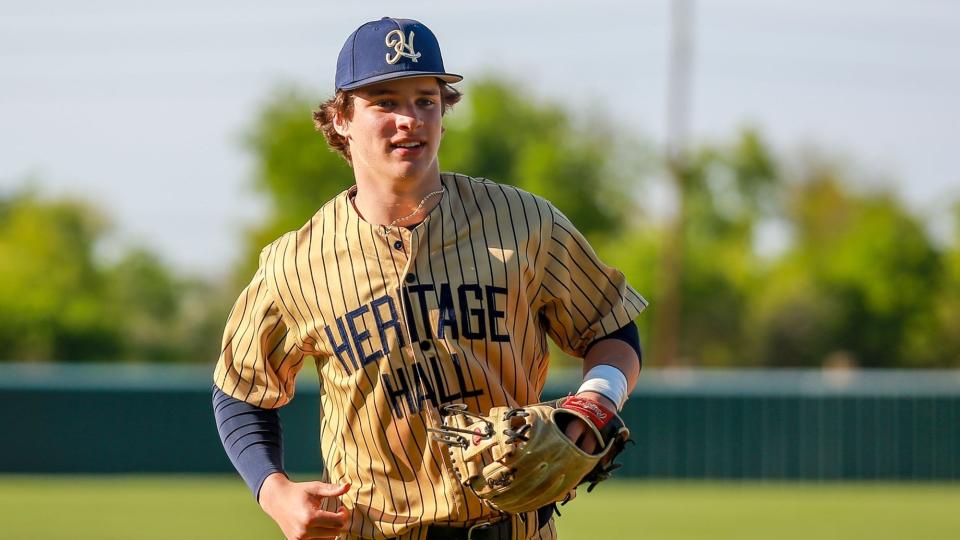 Yeah, we're tired of seeing Jackson Jobe in a Heritage Hall uniform, too.