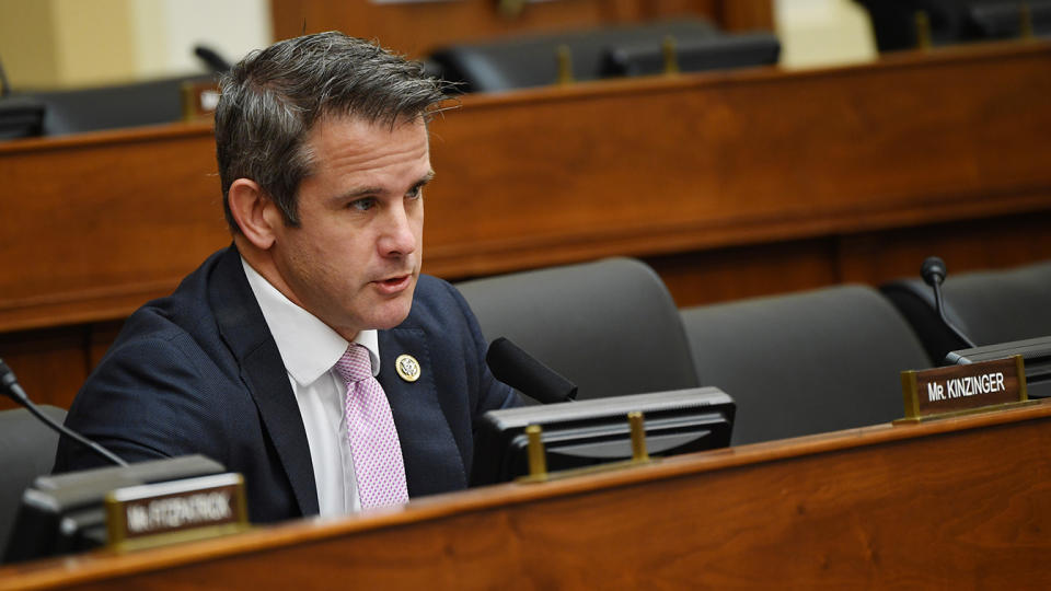 Rep. Adam Kinzinger (R-IL)  on Capitol Hill on September 16, 2020 in Washington, DC. ( Kevin Dietsch-Pool/Getty Images)