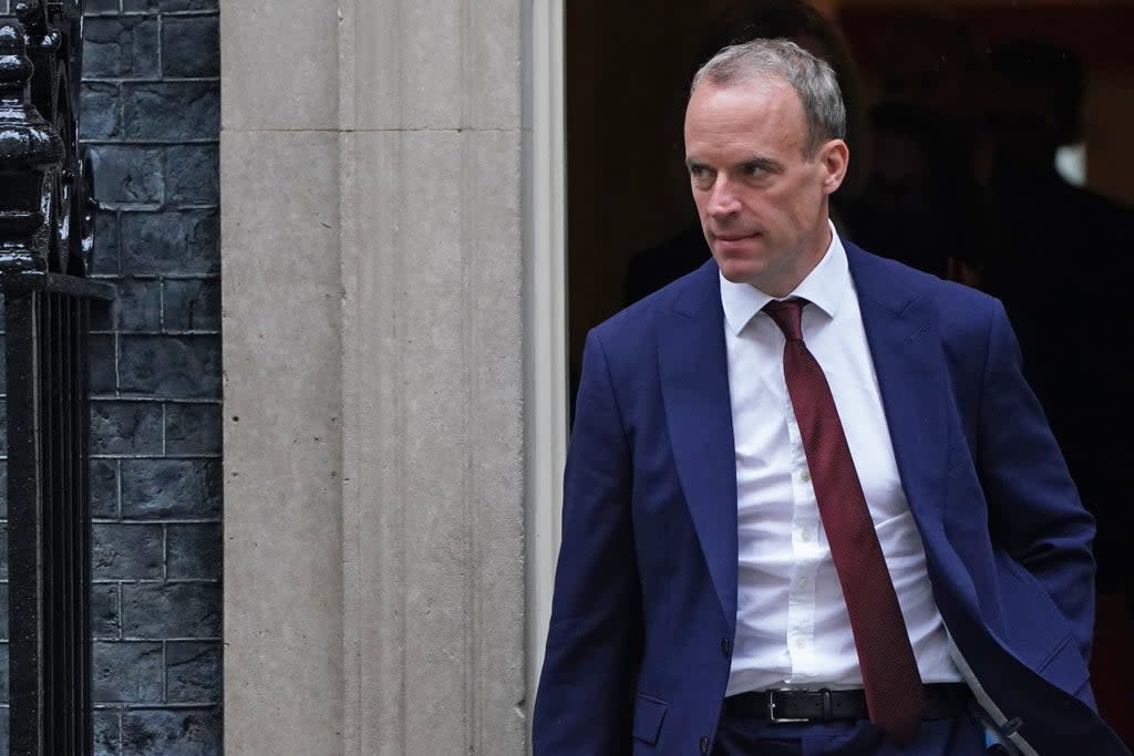 Deputy Prime Minister Dominic Raab is said to have drawn up the proposals (Victoria Jones/PA) (PA Wire)