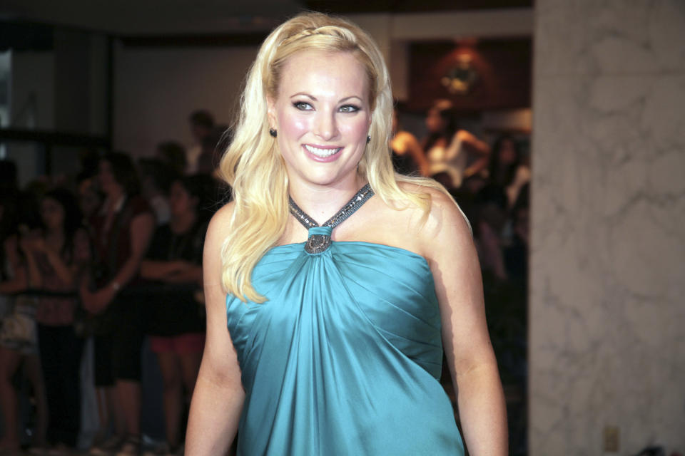 WASHINGTON - APRIL 26: Meghan McCain arrives at the White House Correspondents' Association dinner on April 26, 2008 in Washington, DC. (Photo by Nancy Ostertag/Getty Images)