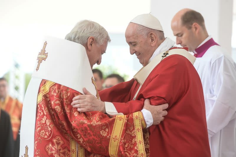 Pope Francis visits Slovakia