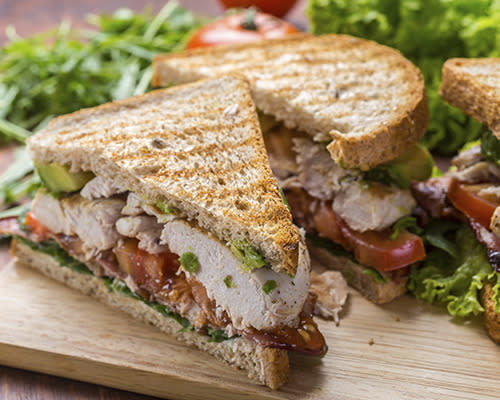 Don't forget about the humble BLT. This Honey Mustard BLT is a tasty, cheap and quick sandwich that's perfect for uni students.