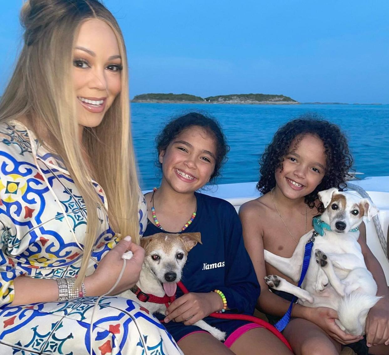 Mariah Carey Celebrates Twins Moroccan and Monroe's 11th Birthday: 'Two Greatest Blessings of My Life'. https://www.instagram.com/p/Cc_HbStLOaT/?igshid=YmMyMTA2M2Y=