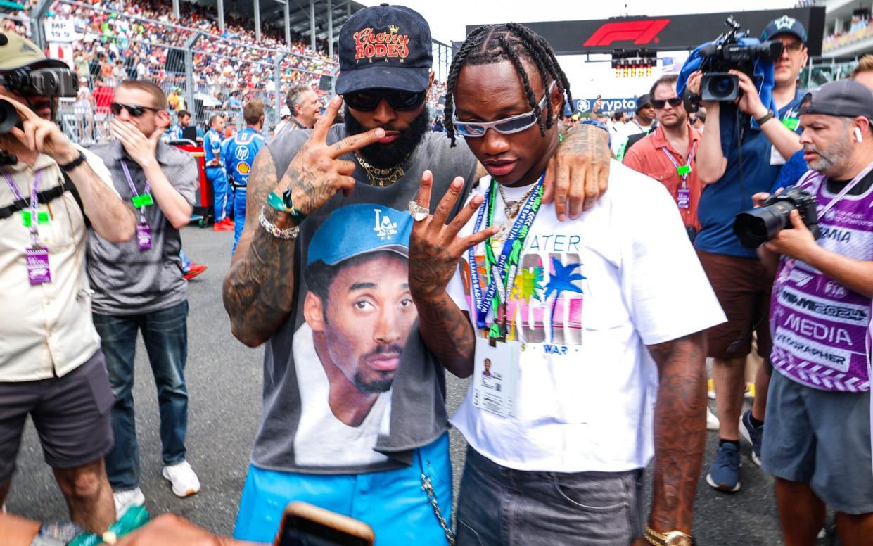 Odell Beckham Jr is spotted on the grid