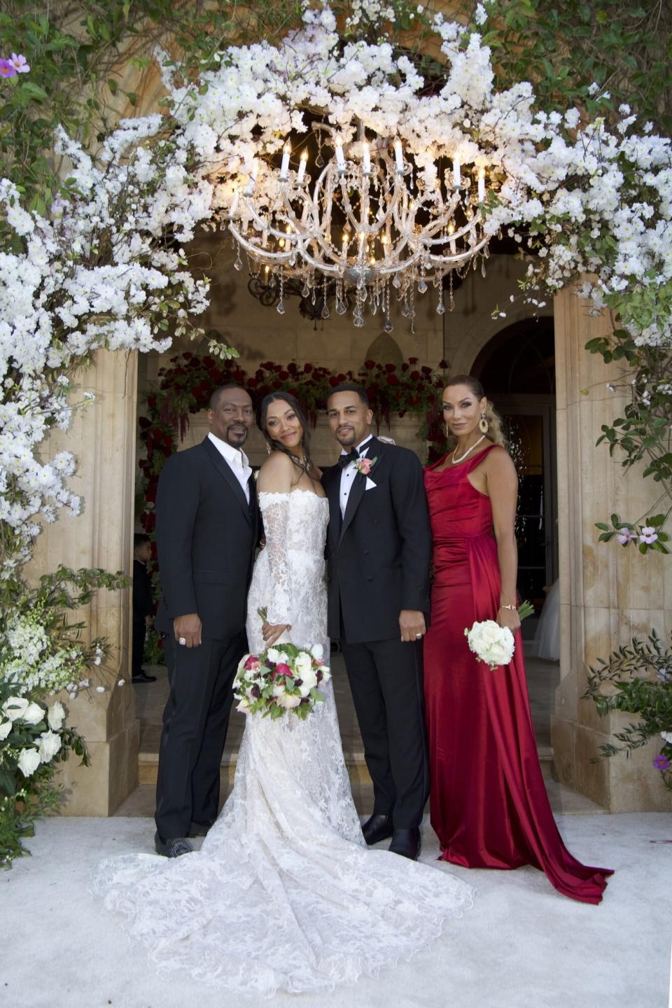 Bria Murphy WEDDING .Eddie Murphy daughter. credit: JOHN SOLANO PHOTOGRAPHY.