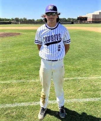 Mason High School pitcher/designated hitter Blake Lewis has been selected as a co-MVP of the 2022 All-West Texas Baseball Team.