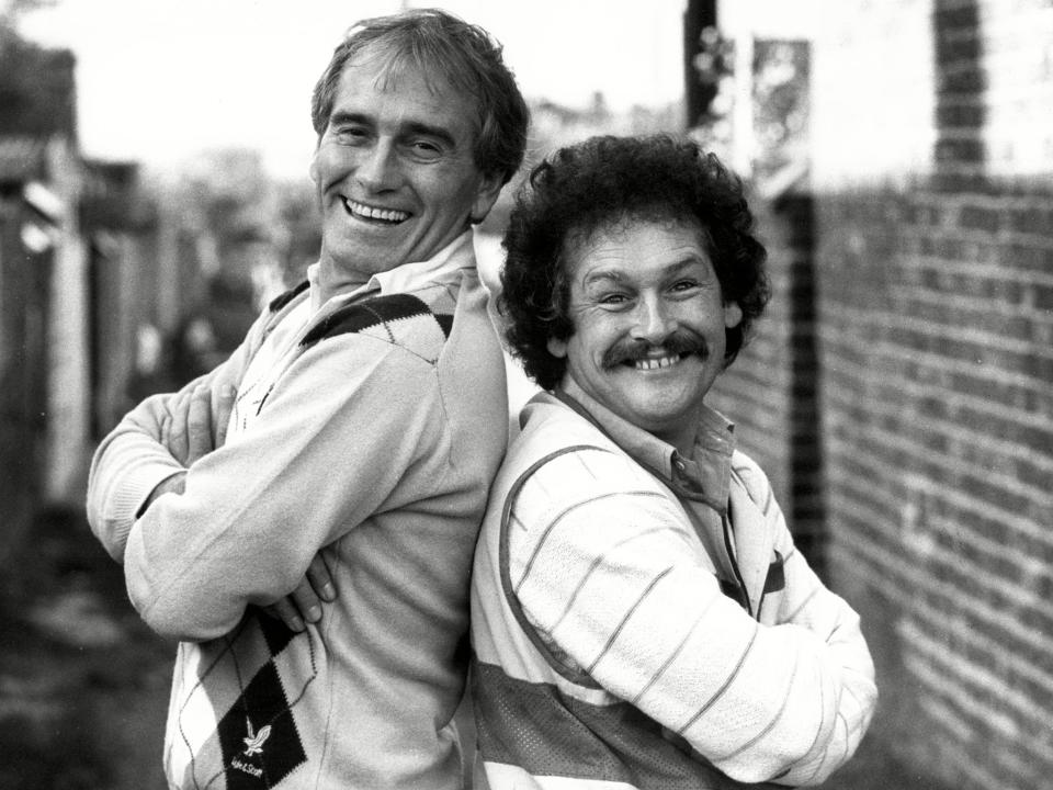 <p>Cannon and Ball at the height of their fame in 1984</p> (ANL/Rex)